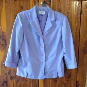 577 Women's Purple Blazer Size 16